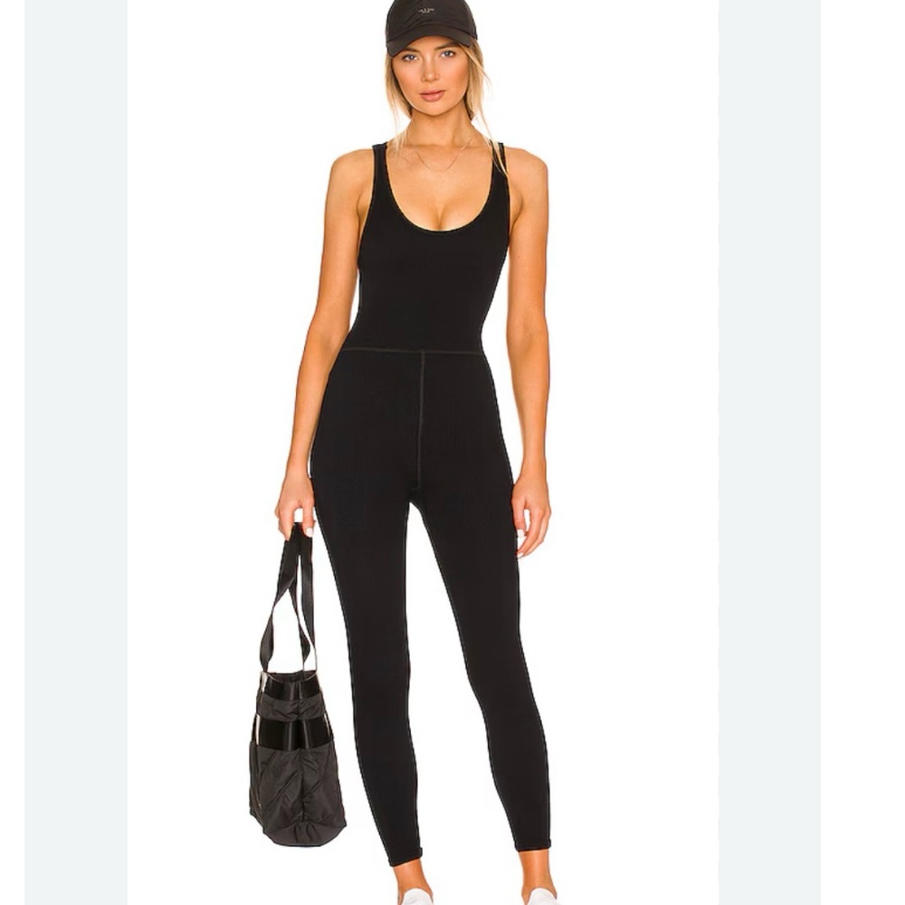Free People Free Throw Ribbed Onsie Jumpsuit